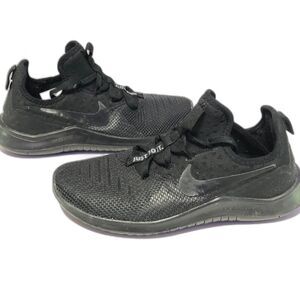 Nike Free TR 8 Triple Black Athletic Running Shoes 942888-002 Women’s Size 6.5
